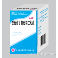 Injection de chlorure de sodium de famotidine